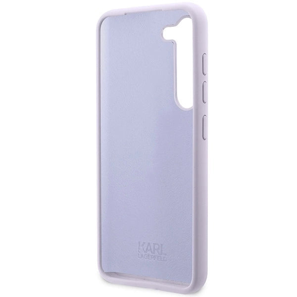 Karl Lagerfeld KLHCS23MSNIKBCU S23+ S916 hardcase purple/purple Silicone Ikonik_6