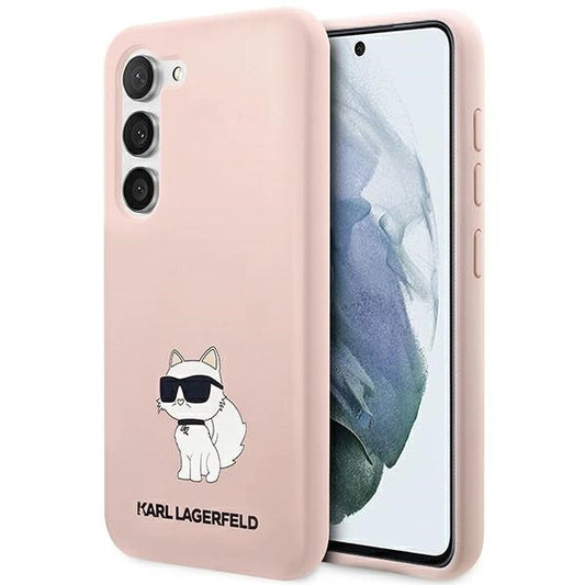 Karl Lagerfeld KLHCS23SSNCHBCP S23 S911 hardcase pink/pink Silicone Choupette_0