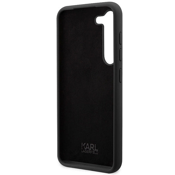 Karl Lagerfeld KLHCS23SSNIKBCK S23 S911 hardcase black/black Silicone Ikonik_6