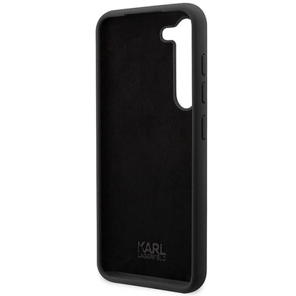 Karl Lagerfeld KLHCS23SSNIKBCK S23 S911 hardcase black/black Silicone Ikonik_6