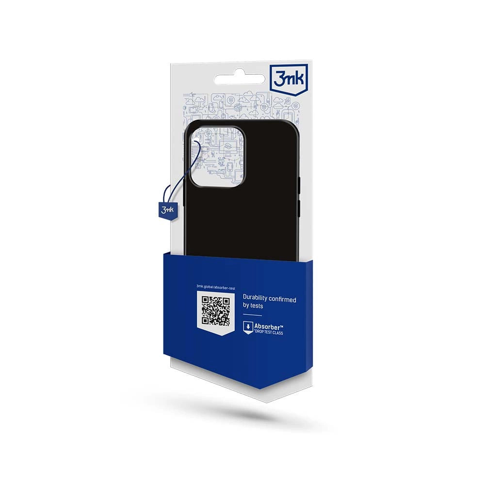 Case for Xiaomi Redmi Note 12 Pro+ from the 3mk Matt Case series - black_0
