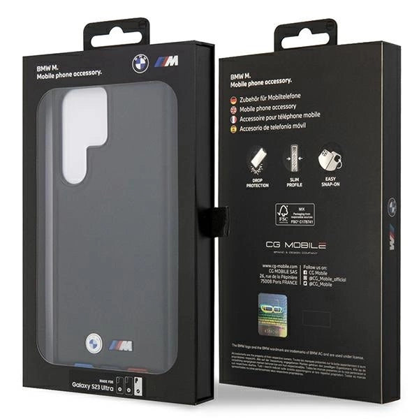 BMW BMHCS23L22PTDK S23 Ultra S918 black/black Leather Stamp Tricolor_7