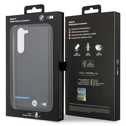 BMW Leather Carbon case for Samsung Galaxy S23+ - black_7