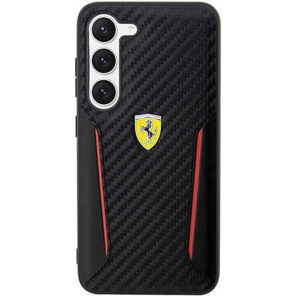 Ferrari FEHCS23MNPYK S23+ S916 black/black hardcase Carbon Contrast Edges_2
