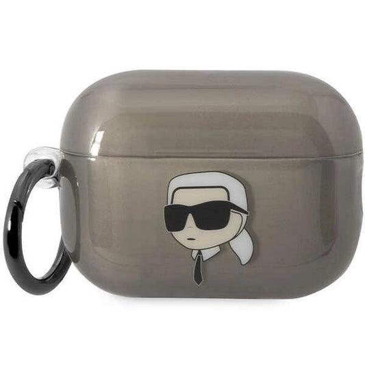 Karl Lagerfeld KKLAP2HNIKTCK Airpods Pro 2 cover black/black Ikonik Karl Lagerfeld_0