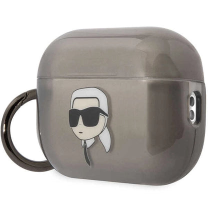 Karl Lagerfeld KKLAP2HNIKTCK Airpods Pro 2 cover black/black Ikonik Karl Lagerfeld_2