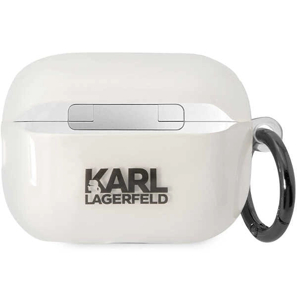 Karl Lagerfeld KLAP2HNCHTCT Airpods Pro 2 cover transparent Ikonik Choupette_1