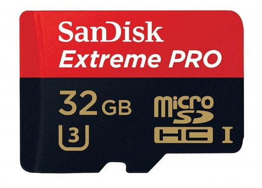 Memory card SanDisk Extreme Pro microSDHC 32GB 100/90 MB/s A1 C10 V30 (SDSQXCG-032G-GN6MA)_0