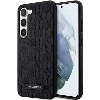 Karl Lagerfeld KLHCS23SSAKLHPK S23 S911 hardcase black/black Saffiano Mono Metal Logo_0