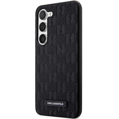 Karl Lagerfeld KLHCS23SSAKLHPK S23 S911 hardcase black/black Saffiano Mono Metal Logo_1