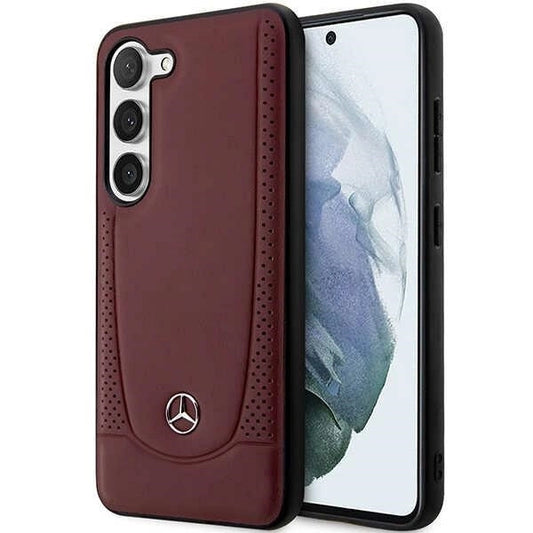 Mercedes MEHCS23MARMRE S23+ S916 red/red hardcase Leather Urban Bengale_0