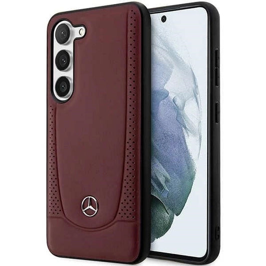 Mercedes MEHCS23SARMRE S23 S911 red/red hardcase Leather Urban Bengale_0