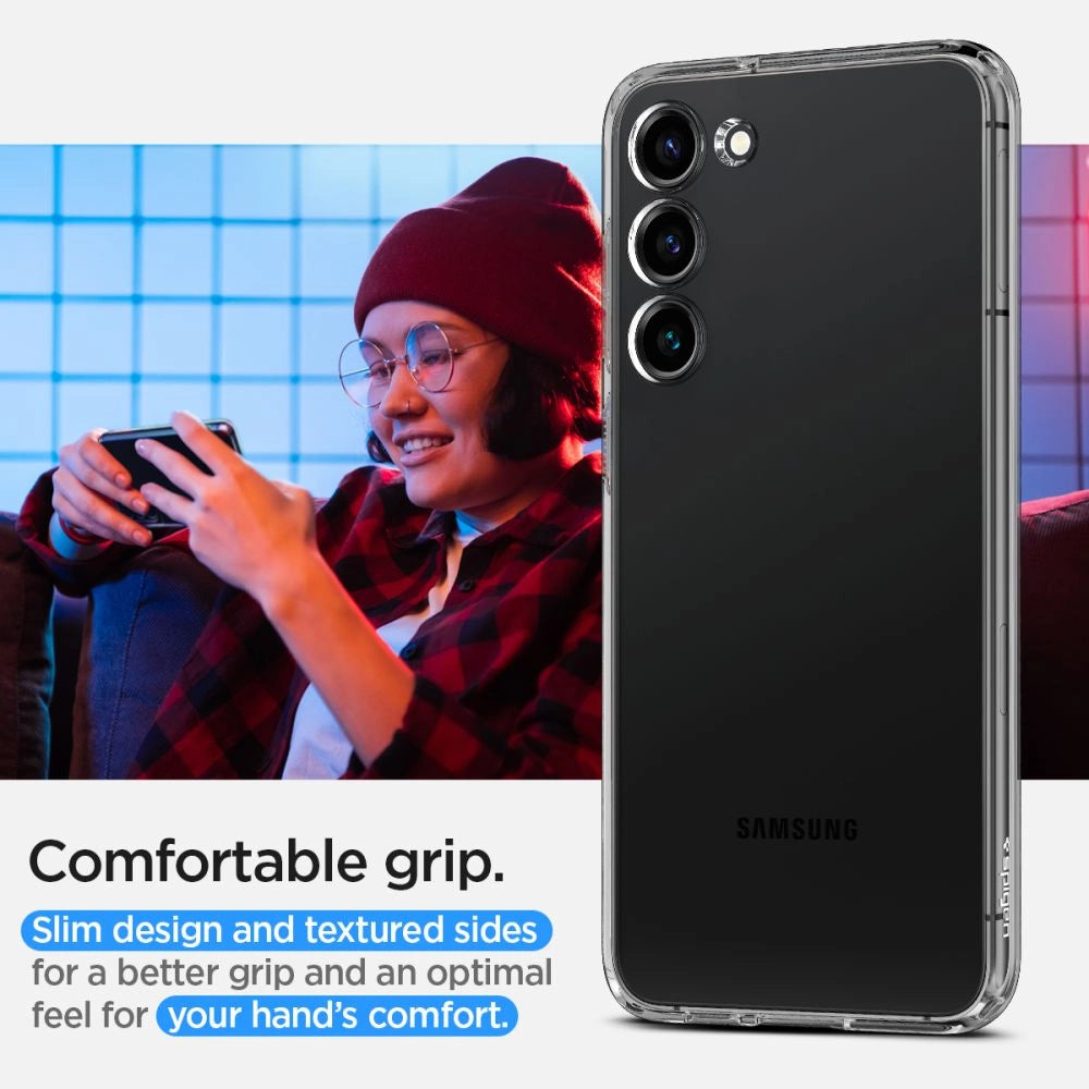 Spigen Liquid Crystal Case for Samsung Galaxy S23 - Transparent_4