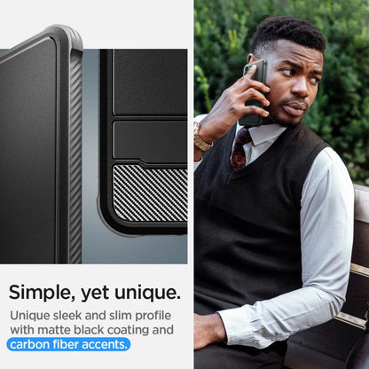 Spigen Rugged Armor Case for Samsung Galaxy S23 - Matte Black_14