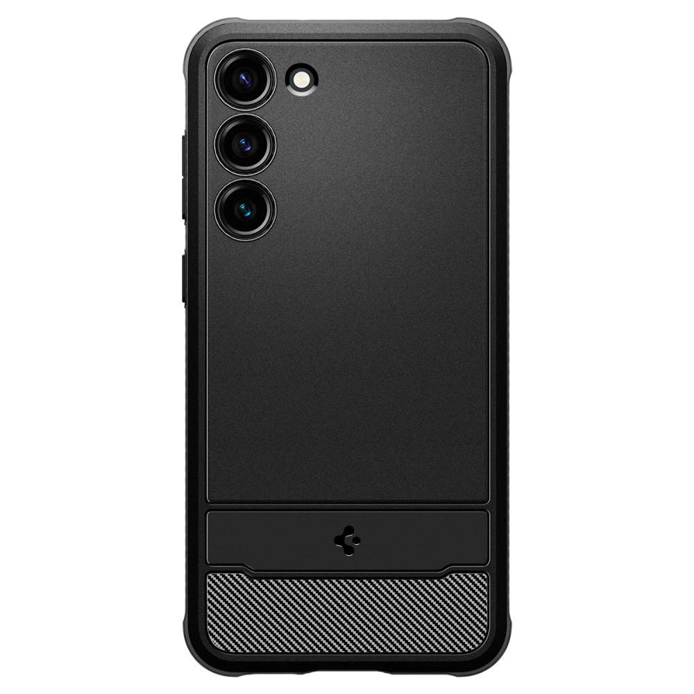 Spigen Rugged Armor Case for Samsung Galaxy S23 - Matte Black_1