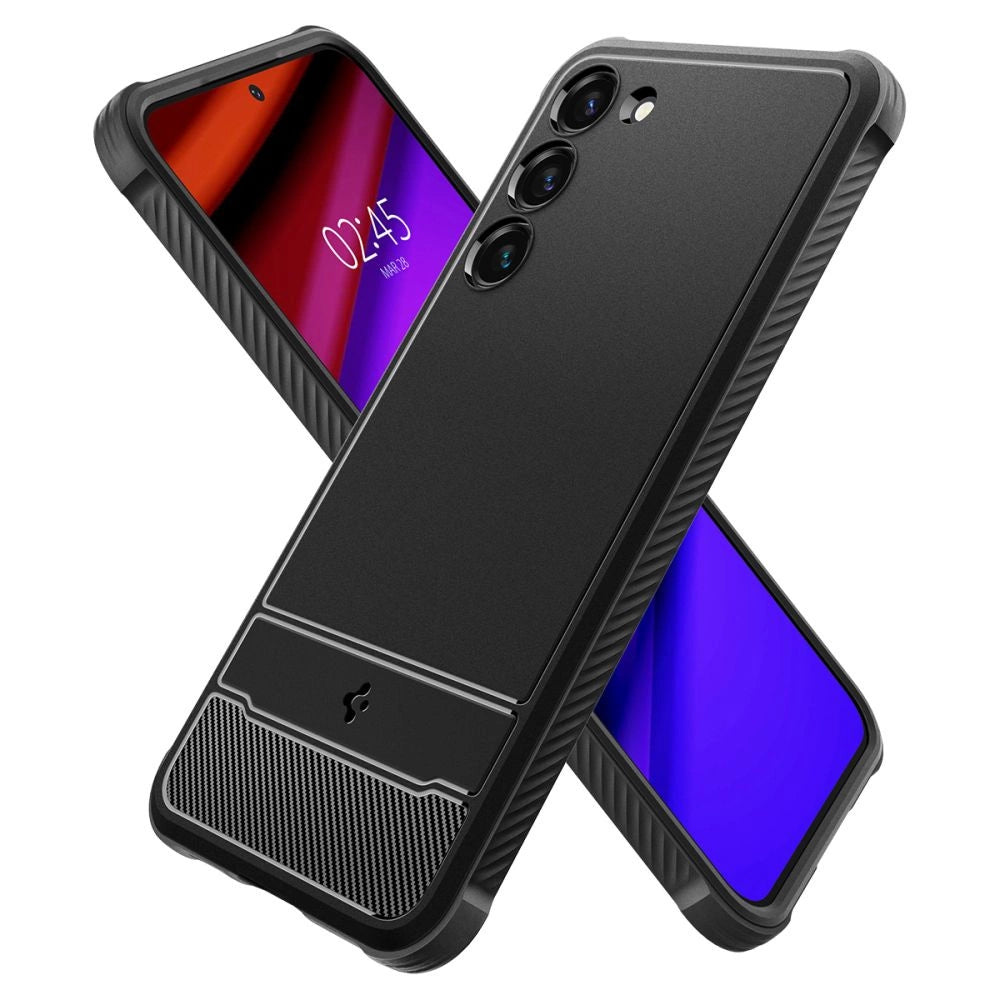 Spigen Rugged Armor Case for Samsung Galaxy S23 - Matte Black_6