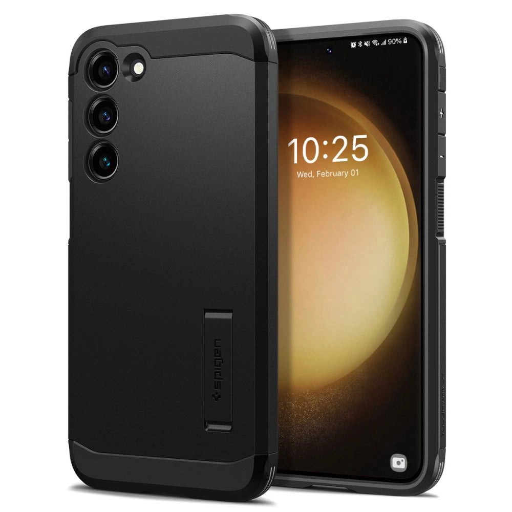 Spigen Tough Armor Case for Samsung Galaxy S23 - Black_0