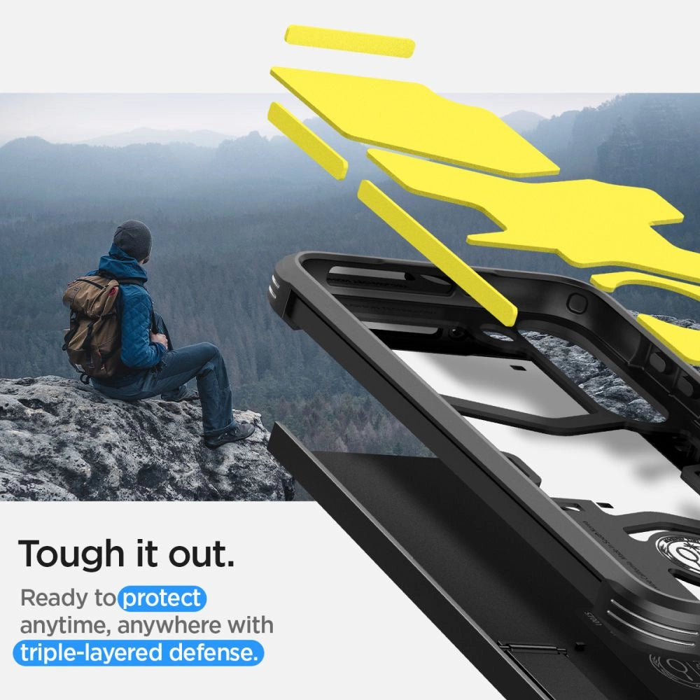 Spigen Tough Armor Case for Samsung Galaxy S23 - Black_12