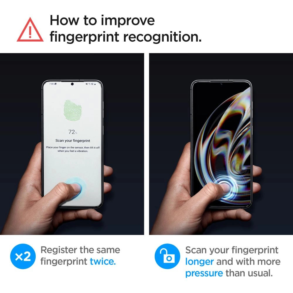 Spigen Glas.tR EZ Fit tempered glass for Samsung Galaxy S23+ - 2 pcs._11