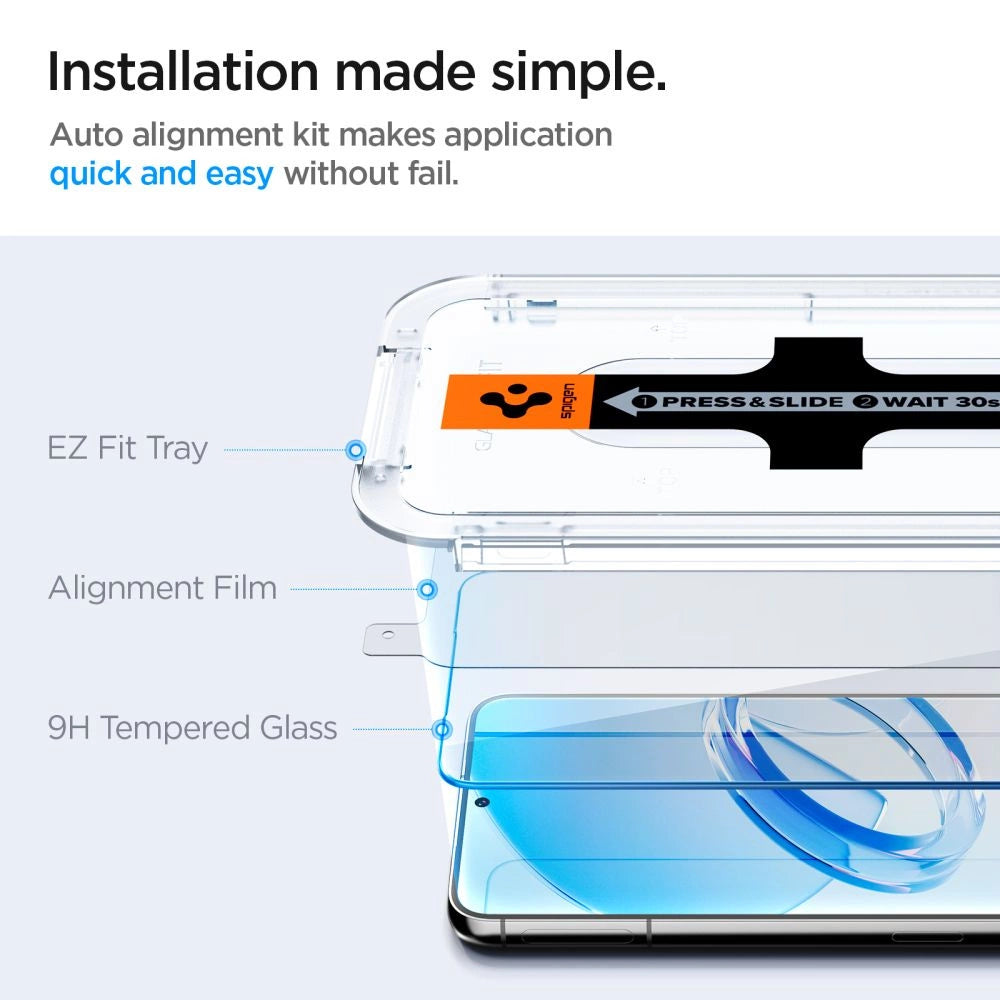 Spigen Glas.tR EZ Fit tempered glass for Samsung Galaxy S23+ - 2 pcs._6