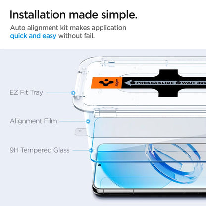 Spigen Glas.tR EZ Fit tempered glass for Samsung Galaxy S23+ - 2 pcs._6