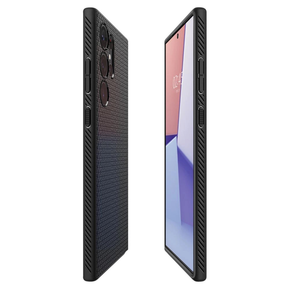 Spigen Liquid Air Case for Samsung Galaxy S23 Ultra - Matte Black_8