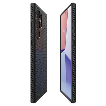 Spigen Liquid Air Case for Samsung Galaxy S23 Ultra - Matte Black_8