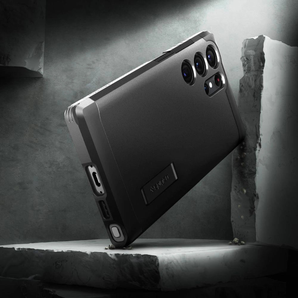 Spigen Tough Armor Case for Samsung Galaxy S23 Ultra - Black_11
