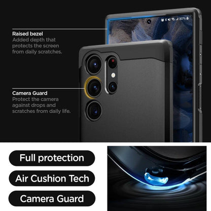 Spigen Tough Armor Case for Samsung Galaxy S23 Ultra - Black_13