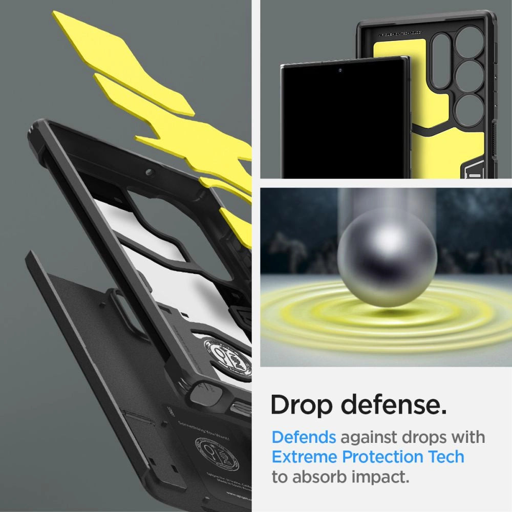 Spigen Tough Armor Case for Samsung Galaxy S23 Ultra - Black_29