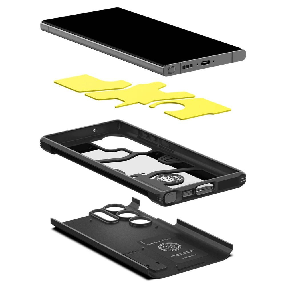 Spigen Tough Armor Case for Samsung Galaxy S23 Ultra - Black_36