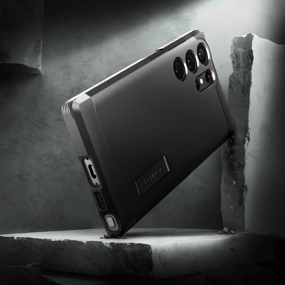 Spigen Tough Armor Case for Samsung Galaxy S23 Ultra - Black_42
