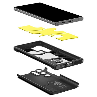Spigen Tough Armor Case for Samsung Galaxy S23 Ultra - Black_5