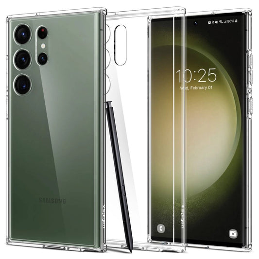 Spigen Ultra Hybrid Case for Samsung Galaxy S23 Ultra - Transparent_0