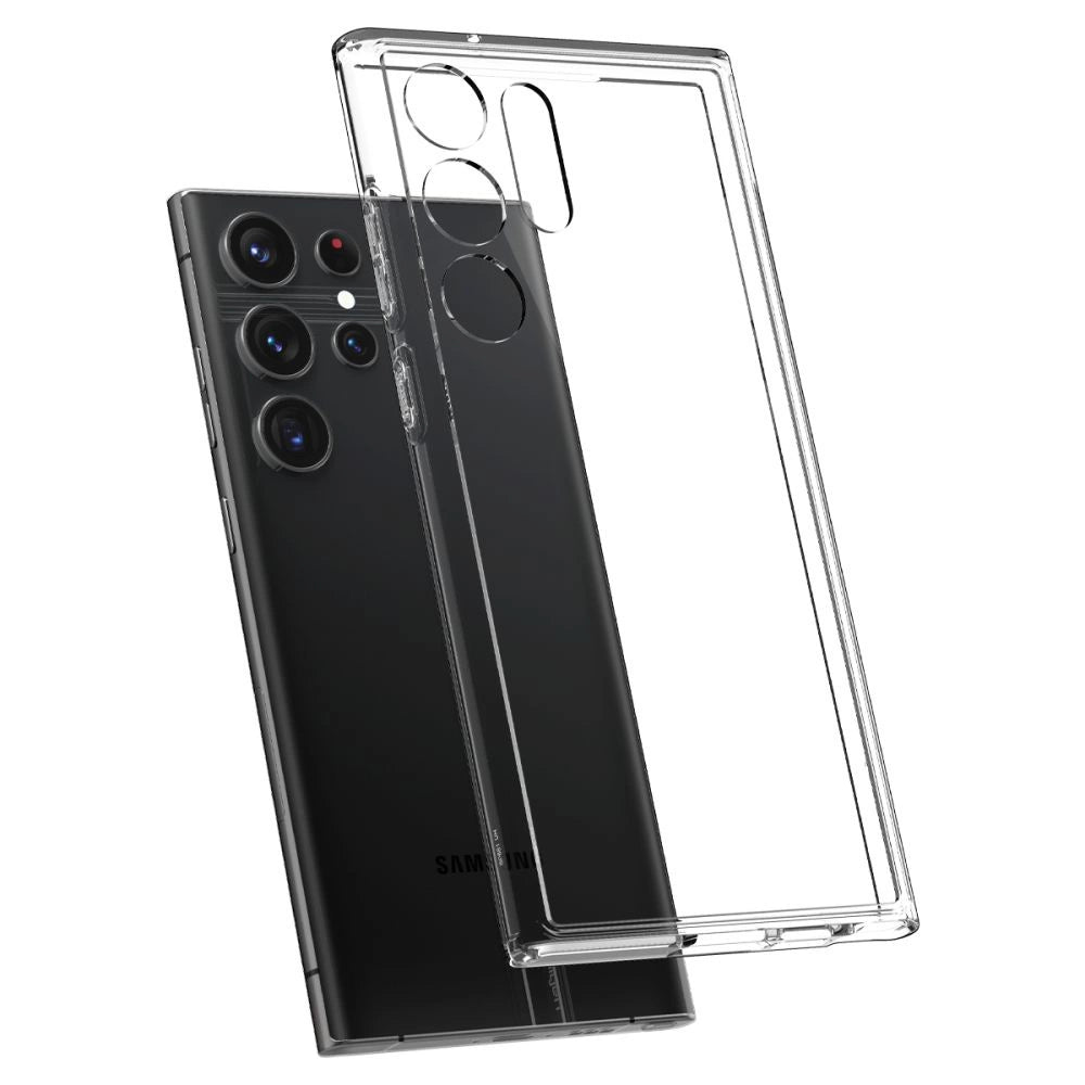 Spigen Ultra Hybrid Case for Samsung Galaxy S23 Ultra - Transparent_5