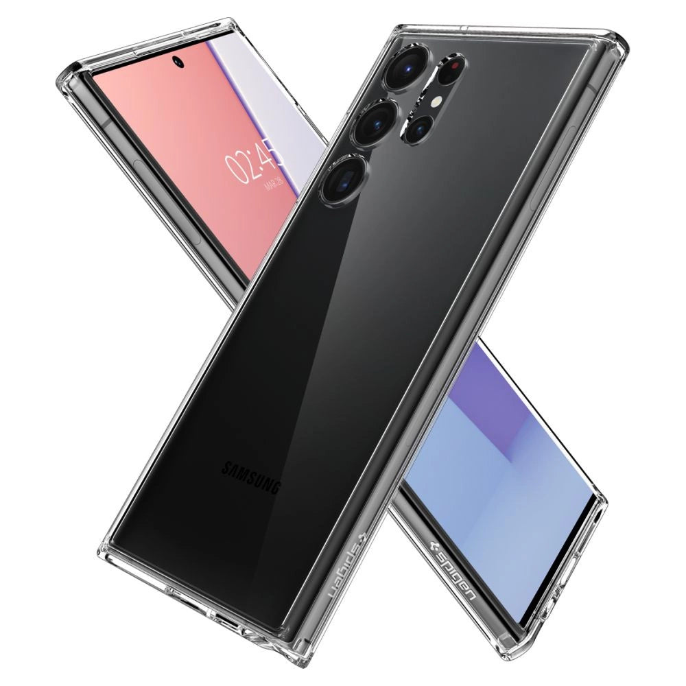 Spigen Ultra Hybrid Case for Samsung Galaxy S23 Ultra - Transparent_6