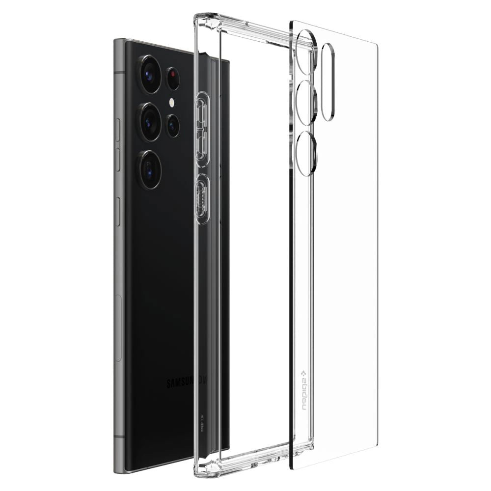 Spigen Ultra Hybrid Case for Samsung Galaxy S23 Ultra - Transparent_7