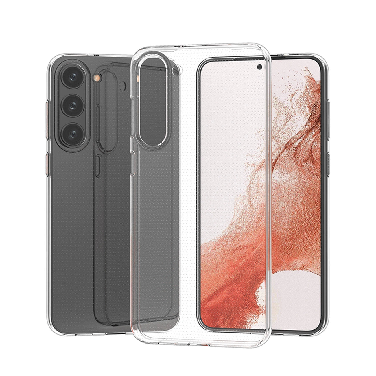Ultra Clear 0.5mm case for Samsung Galaxy S23+ thin cover transparent_6