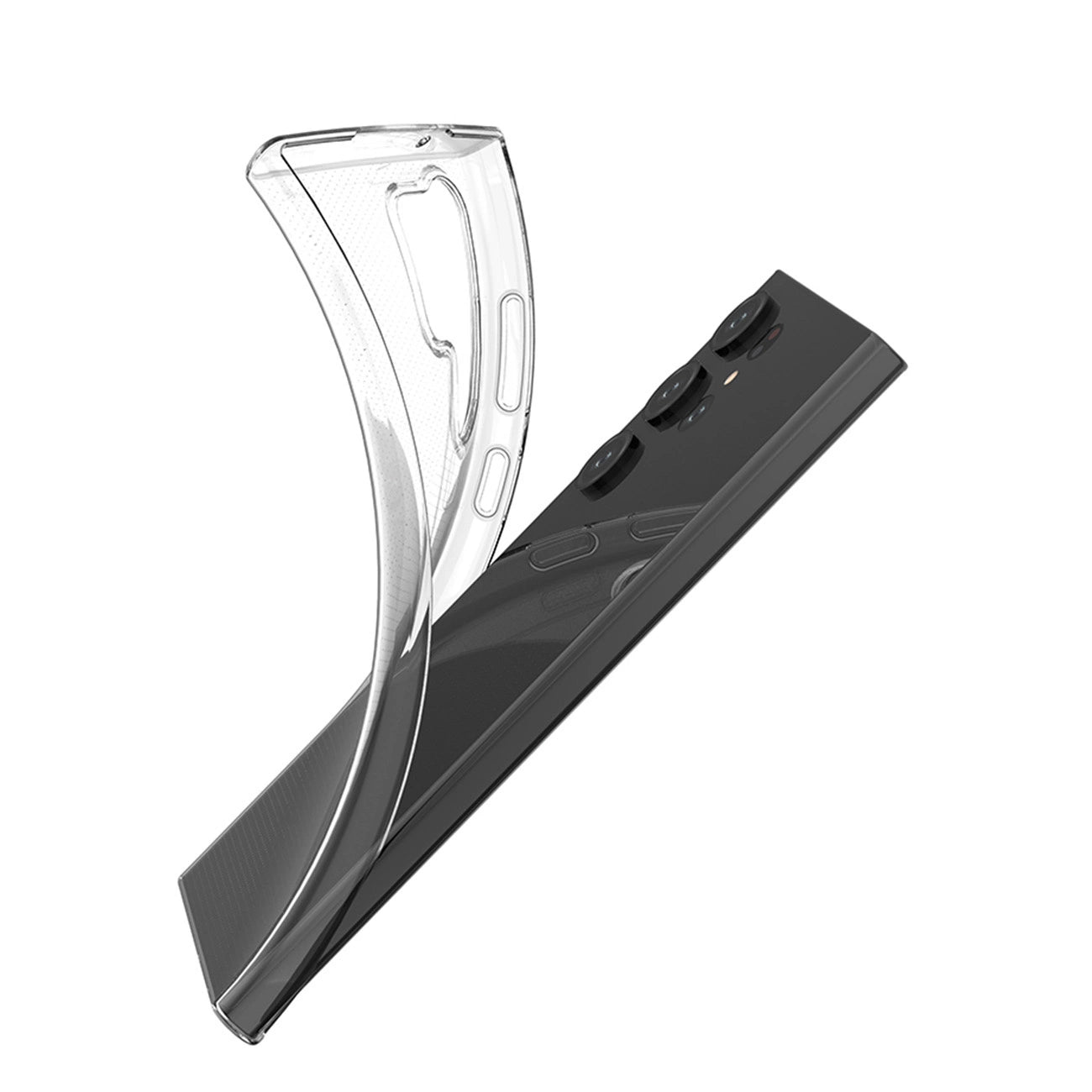 Ultra Clear 0.5mm case Samsung Galaxy S23 Ultra thin cover transparent_1