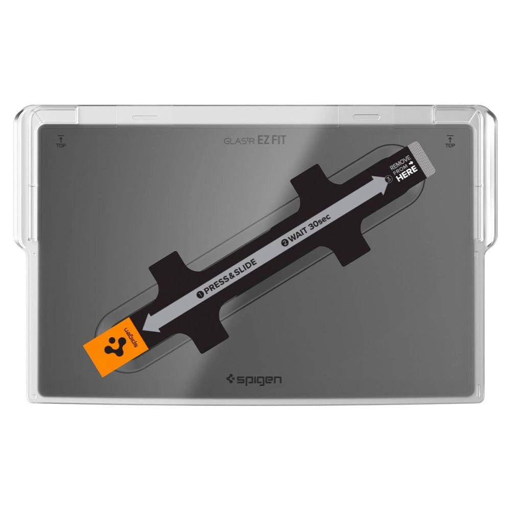 Spigen Glas.tR EZ Fit Tempered Glass for Tesla Model X 2022 / Model S 2021 - Black_2