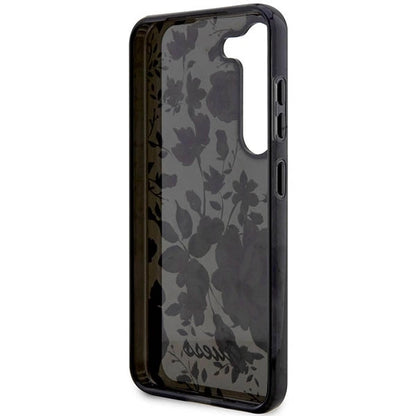 Guess GUHCS23MHCFWSK S23+ S916 black/black hardcase Flower Collection_6