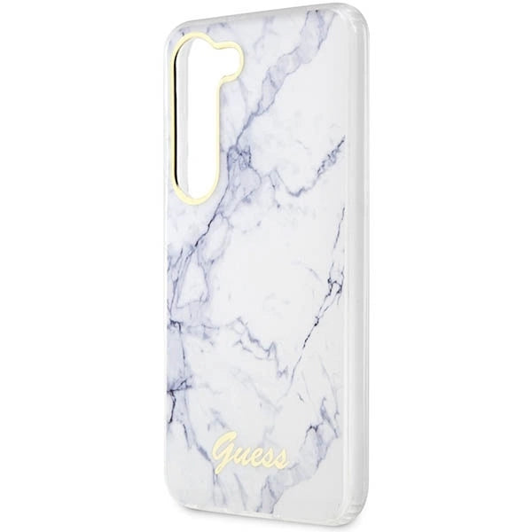 Guess GUHCS23MPCUMAH S23+ S916 white/white hardcase Marble_5