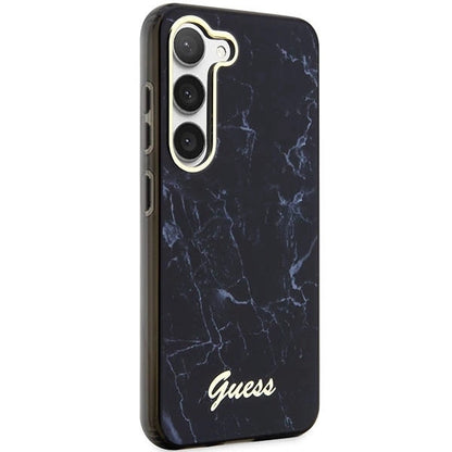 Guess GUHCS23MPCUMAK S23 +S916 black/black hardcase Marble_3