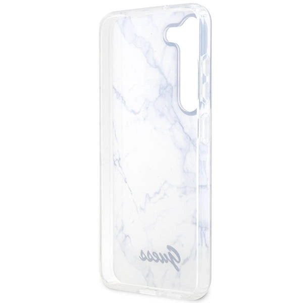 Guess GUHCS23SPCUMAH S23 S911 white/white hardcase Marble_6