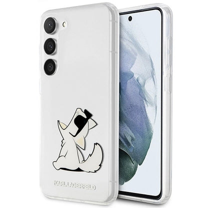 Karl Lagerfeld KLHCS23MCFNRC S23+ S916 transparent hardcase Choupette Fun_0