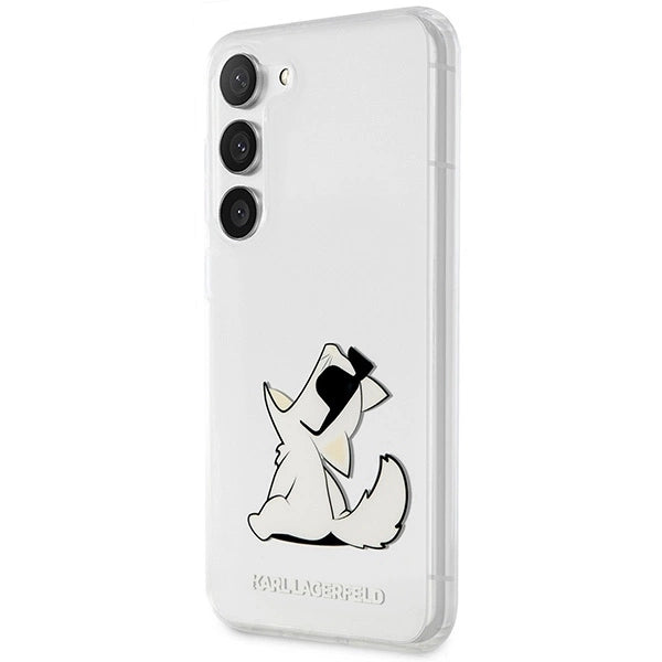 Karl Lagerfeld KLHCS23MCFNRC S23+ S916 transparent hardcase Choupette Fun_1
