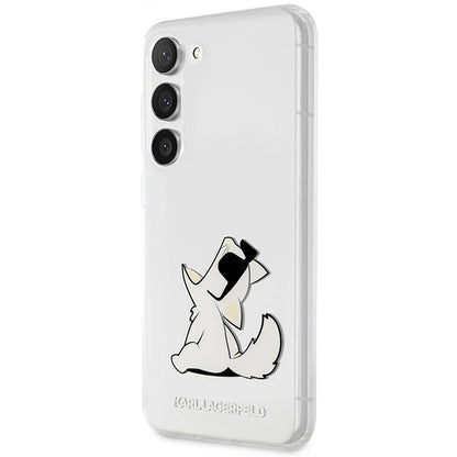 Karl Lagerfeld KLHCS23MCFNRC S23+ S916 transparent hardcase Choupette Fun_1