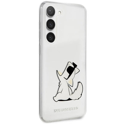 Karl Lagerfeld KLHCS23MCFNRC S23+ S916 transparent hardcase Choupette Fun_3