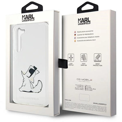 Karl Lagerfeld KLHCS23MCFNRC S23+ S916 transparent hardcase Choupette Fun_7