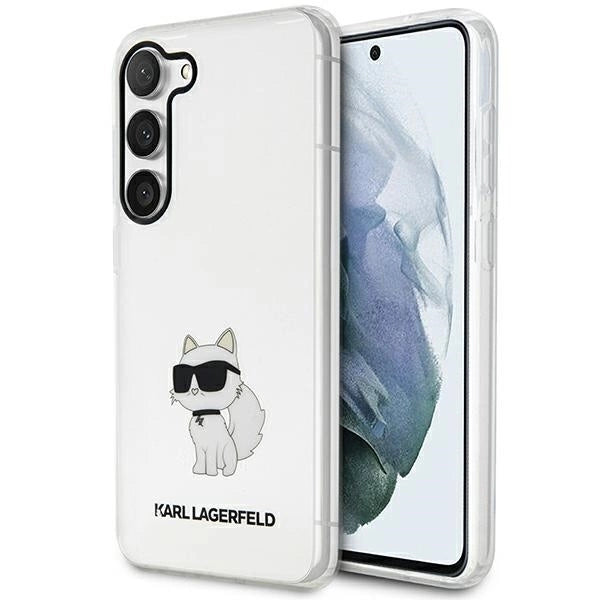 Karl Lagerfeld KLHCS23MHNCHTCT S23+ S916 transparent hardcase Ikonik Choupette_0